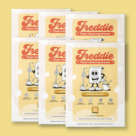 6x Floor Cleaning Sheets